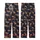 Nature Lovers' Realistic Warm Brown Squirrels Dark Navy Seamless Climbing Wildlife Pattern Kid Satin Pajamas Set - 3