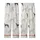 Greyhound Whippet Galgo: Minimalist Italian Greyhound Pattern Bamboo Stretch Bodysuit Kid Satin Pajamas Set - 3