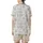 Playful Eid Celebration: Hand-Drawn Mosque & Moon Outline Art Print Satin Short-Sleeve Pajamas Set - 3