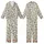 Farmer Girl's Sheep Pajama Set: Cute Cartoon Lambs & Stars Pattern - Soft Poly-Spandex Sleepwear Kid Satin Pajamas Set - 1