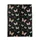 Women's Majestic Watercolor Butterfly & Delicate Floral All-Over Pattern Muted Orange Teal Black Fleece Blanket - 1KtCxWR1b5
