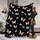 Women's Majestic Watercolor Butterfly & Delicate Floral All-Over Pattern Muted Orange Teal Black Fleece Blanket - sezxKd9PCf