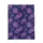 Cosmic Dreamers' Stylized Nebula Galaxy Pattern Deep Blue Purple Fuchsia Stars Fleece Blanket - 4