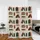 Book Lovers' Elegant Vintage Book Spine Pattern  Fleece Blanket - 2