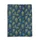 Luxury Style Seekers' Elegant Stylized Peacock Feather All-Over Pattern in Deep Blue and Gold Fleece Blanket - 4