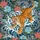 Tattoo Art Enthusiasts' Bold Irezumi Tiger & Dragon Art Peonies Satin Short-Sleeve Pajamas Set - 4