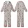 Panda Lover's Sleep Set: Playful Cartoon Pandas, Blush Pink Hearts, Cozy Loungewear Kid Satin Pajamas Set - G3kQAagkKL