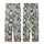 Succulent Lover's Pajamas: Muted Mint, Teal & Blush Botanical Watercolor Sleep Set Kid Satin Pajamas Set - hX-EqeSBdt