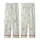Women's Cute Bear Cloud Two-Piece Loungewear: Cream Blue Wavy Long Sleeve V-Neck Set Kid Satin Pajamas Set - 3