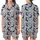 Gray Moon & Stars Pajama Sleep Set: Stylized Navy Crescent & Subtle Geometric Plaid Design Satin Short-Sleeve Pajamas Set - 1