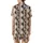 Women's Fluid Organic Design Thermal Leggings - Sheer Effect, Nude Peach & Charcoal Satin Short-Sleeve Pajamas Set - LV5HHIb4Ni