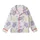 Women's Whimsical Lilac Sea Turtle & Seashell Print Cami with Ruffled Hem - Polyester Blend Sleep Set Kid Satin Pajamas Set - PMds42WFEI