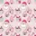 Women's Pastel Pink Whimsical Santa Reindeer Holiday Long Sleeve 2pc Pajama Set Satin Short-Sleeve Pajamas Set - 4