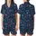 Nurse Low Top Canvas Shoes: Navy Medical Icon Pattern with Scalpel, Syringe, Stethoscope Satin Short-Sleeve Pajamas Set - 1
