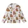 Highland Cow Christmas Pajamas: Whimsical Santa Hat & Scarf Pattern Kid Satin Pajamas Set - 2