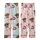 Festive Western Christmas: Whimsical Highland Cow & Santa Faux Yarn Knit Graphic Kid Satin Pajamas Set - 3