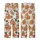 Holiday Animal Lovers' Cute Fluffy Highland Cow Christmas Pattern in Red, Green, Brown Cartoon Style Kid Satin Pajamas Set - 3