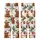 Cow Lover's Christmas Pajama Set: Faux Yarn Knitted Highland Cow & Snowflake Pattern Kid Satin Pajamas Set - 3