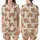 Women's Mooey Christmas Pajamas: Faux Yarn Highland Cow & Pink Truck Sleep Set Satin Short-Sleeve Pajamas Set - 1