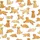 Golden Retriever Lover Satin Short-Sleeve Sleep Set: Cheerful Flat Dog & Puppy Print Satin Short-Sleeve Pajamas Set - 4