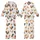 Farmhouse Charm: Vibrant Storybook Roosters, Pecking Hens, Red Combs & Teal Tails  Garment Kid Satin Pajamas Set - 1