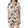 Farmhouse Charm: Vibrant Storybook Roosters, Pecking Hens, Red Combs & Teal Tails  Garment Kid Satin Pajamas Set - 2