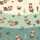 Otter Lover's Whimsical Ocean Otters Scene: Cream, Seafoam & Teal Wearable Design Kid Satin Pajamas Set - 4