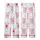 Whimsical Dreamer's Pastel Piglets Flying, Donut Munching, Sleeping & Heart Pattern Fashion Garment Kid Satin Pajamas Set - 3