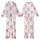 Whimsical Dreamer's Pastel Piglets Flying, Donut Munching, Sleeping & Heart Pattern Fashion Garment Kid Satin Pajamas Set - 1