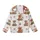 Highland Cow Lover's Cozy Winter Pattern: Whimsical Cows, Snowmen & Gingerbread Fun Kid Satin Pajamas Set - 2