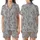 Highland Calf Lovers' Black & White Fluffy Calves All-Over Pattern - Serene Line Art Wearable Satin Short-Sleeve Pajamas Set - 1