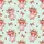 Women's Whimsical Dusty Rose Watercolor Highland Cows with Cowboy Hats & Red Heart Sunglasses, Mint Green Gingham Plaid Kid Satin Pajamas Set - 4