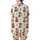Highland Cow Lover's Cozy Winter Pattern: Whimsical Cows, Snowmen & Gingerbread Fun Satin Short-Sleeve Pajamas Set - 3