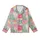 Nostalgic Dreamer's: Pastel Patchwork Wildflower Paisley Design - Unique All-Over Print Kid Satin Pajamas Set - TQDvq2TA3C