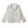 Nature Lover's Flowing Botanical Design – Hand-Drawn Wildflowers & Leafy Branches on Off-White Kid Satin Pajamas Set - vqdWB-ae1K