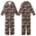 Sweet Dreams Lover's Whimsical Peach Beige Bow, Good Night, Star & Moon Pattern on Charcoal Loungewear Kid Satin Pajamas Set - 1