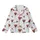 Martini Enthusiast: Elegant Watercolor Reddish-Brown Martini Glass with Dark Coffee Beans & Light Blue Ribbon Pattern Kid Satin Pajamas Set - 2