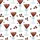 Martini Enthusiast: Elegant Watercolor Reddish-Brown Martini Glass with Dark Coffee Beans & Light Blue Ribbon Pattern Kid Satin Pajamas Set - 4