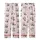 Panda Lover's Pastel Pink Dreamscape: Cute Sleepy Cartoon Panda Moons & Stars Pattern Kid Satin Pajamas Set - 3