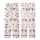 Cocktail Lover's Whimsical Pink Bowed Martini, Margarita & Lime Pattern Kid Satin Pajamas Set - 3