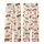 Dachshund Lover's Winking Cartoon Girl & Party Dogs Customizable Item Kid Satin Pajamas Set - 3