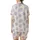 Dreamy Lavender Bears: Soft-Edged Amorphous Pastel Pattern with Outline Teddies - Creamy Off-White Comfort Piece Satin Short-Sleeve Pajamas Set - 3YABoq48JS