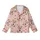 Sweetheart's Blush Pink: Cute Teddy Bear Hoodie SMILE Design Comfortwear Kid Satin Pajamas Set - i0icJlVSYk