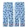 Nature Lover's Multitude of Indigo & Royal Blue Butterflies Dynamic Flight Wearable Art Kid Satin Pajamas Set - 3