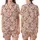 Sweetheart's Blush Pink: Cute Teddy Bear Hoodie SMILE Design Comfortwear Satin Short-Sleeve Pajamas Set - 6koBea0kxv