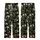 Nature Lover's Elegant Motif: Intertwined Olive Leaves & White Blossoms on Deep Black Wearable Design Kid Satin Pajamas Set - G1iAq8QEX2
