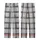 Cozy Everyday: Charcoal Tartan Plaid with Coffee Book Heart Icons - Muted Grey Style Kid Satin Pajamas Set - GppgCxF1oB