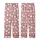 Whimsical Dreamer: Dusty Rose Scattered White Hearts Outline Design Satin Short-Sleeve Pajamas Set - V3pbYgZbD_