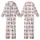 Gentle Plaid: Sweet Dreams Hearts & "Good Night" Text Design in Pink, Black, White, Charcoal Grey Kid Satin Pajamas Set - 1