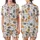 Cat Lover's Whimsical Kawaii Smiling Kittens & Red Hearts All-Over Motif Satin Short-Sleeve Pajamas Set - 9Smp3ztvpp